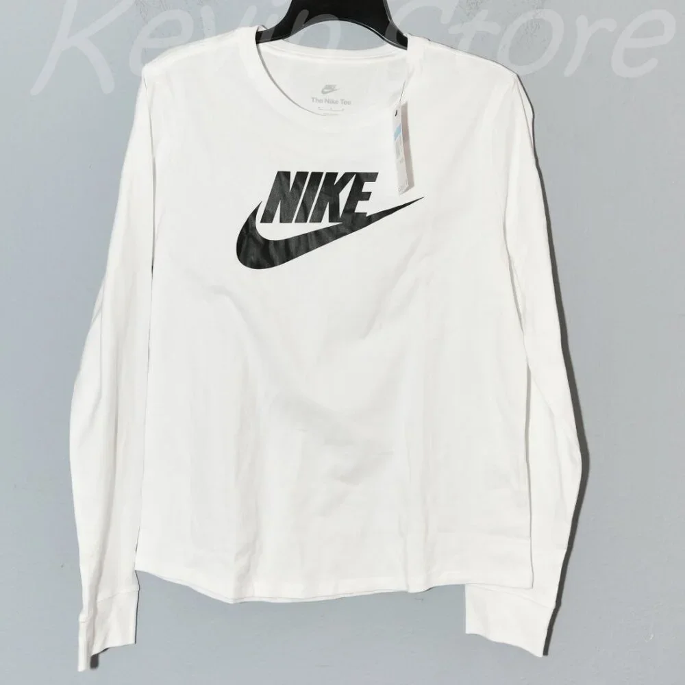 3 tees Nike Tee Classic‎ Long Sleeve Logo T Shirt Women's